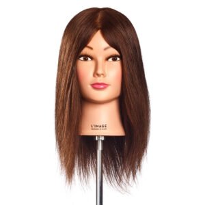 dark blonde human hair training head 35cm L’IMAGE Martina 1314W
